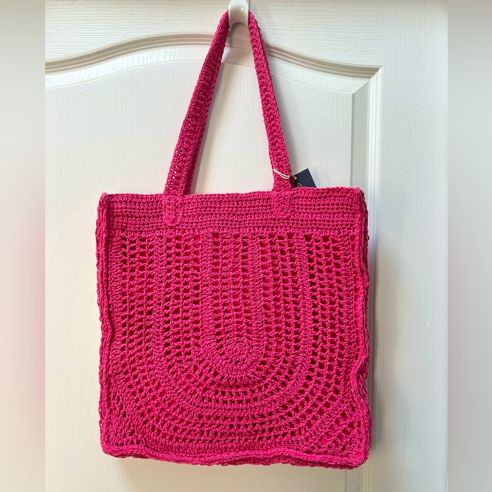 *NWT* crochet beach bag